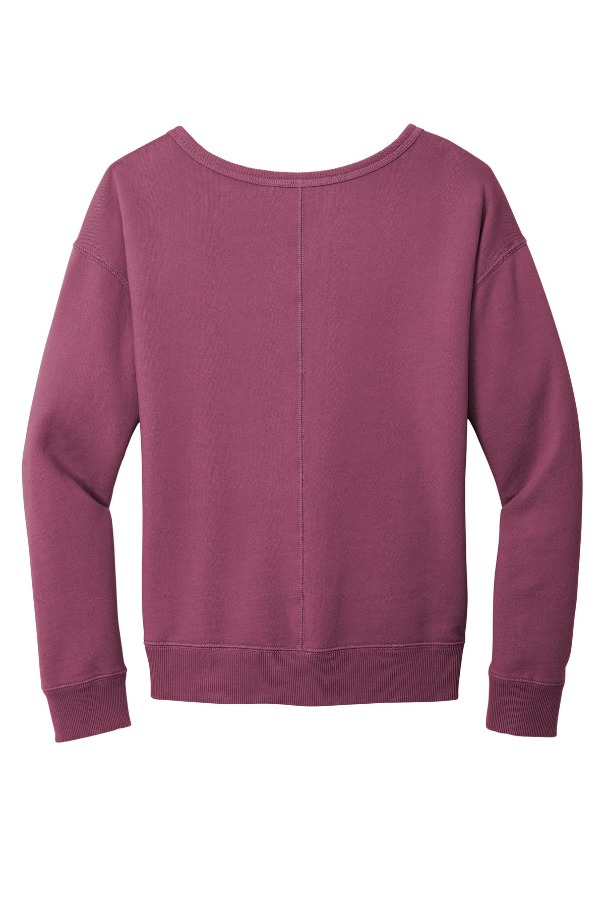 Port & Company Ladies Beach Wash Garment-Dyed V-Neck Sweatshirt Womens Apparel Sweatshirts & Fleece