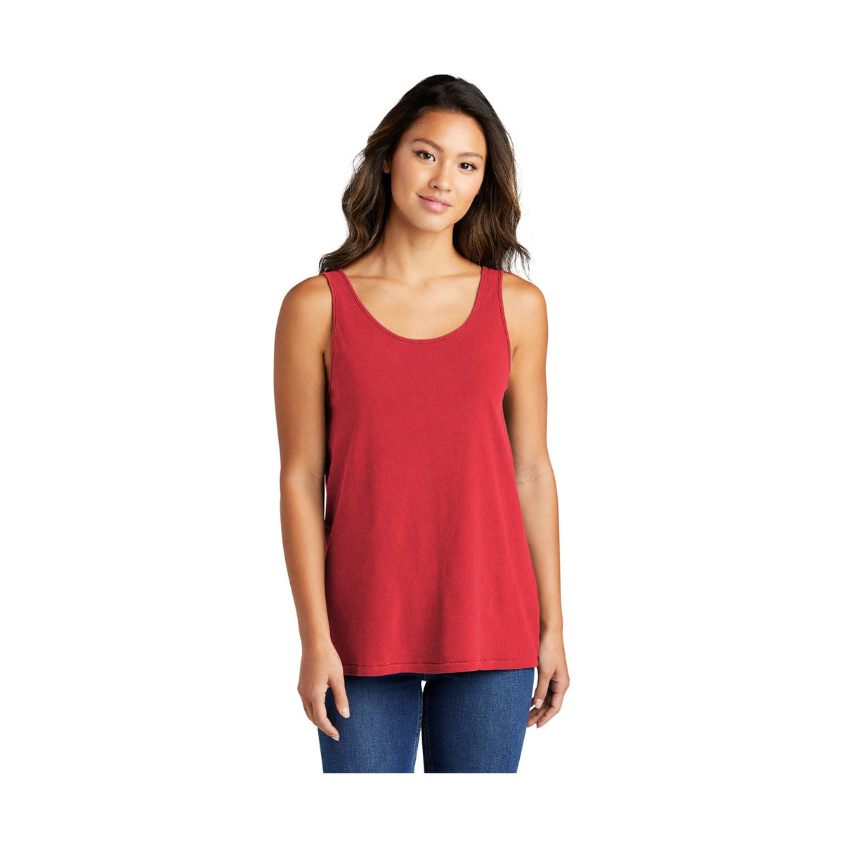 Port & Co Women's Beach Wash Garment-Dyed Tank LPC099TT