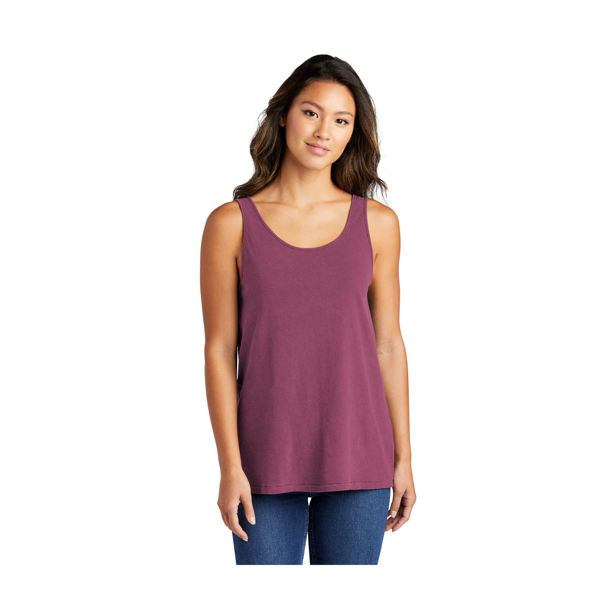 Port & Co Women's Beach Wash Garment-Dyed Tank LPC099TT