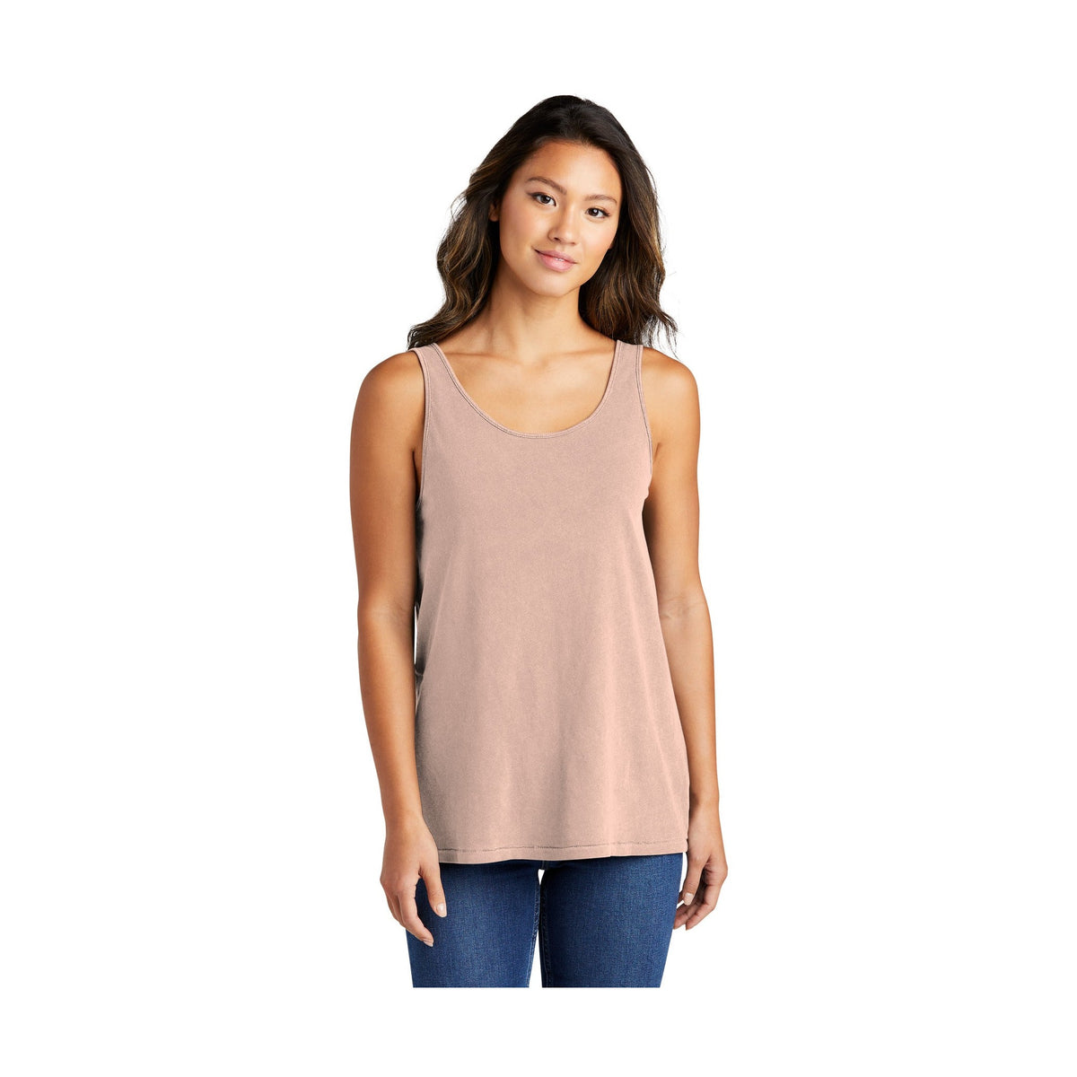 Port & Co Women's Beach Wash Garment-Dyed Tank LPC099TT
