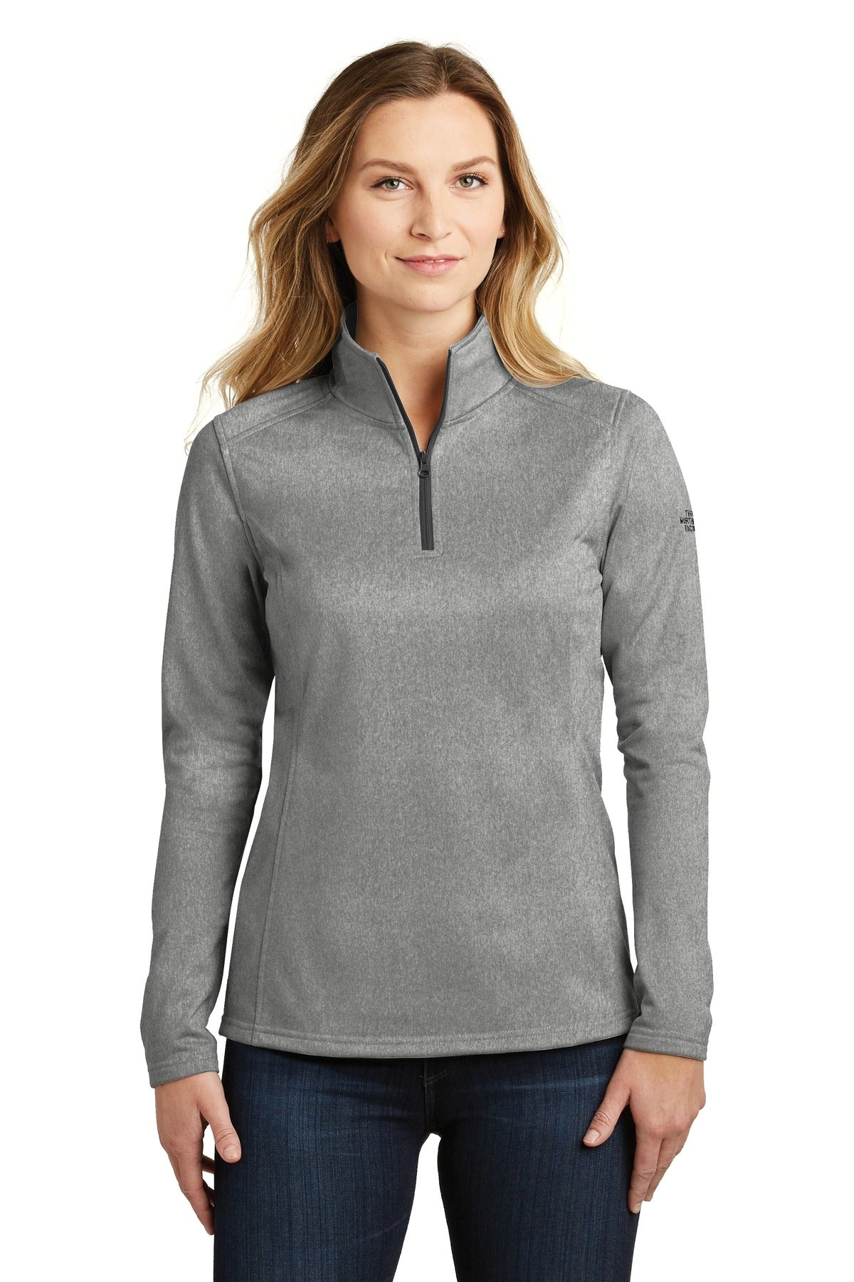 The North Face Ladies Tech 1/4-Zip Fleece. NF0A3LHC Corporate Apparel Sweatshirts & Fleece