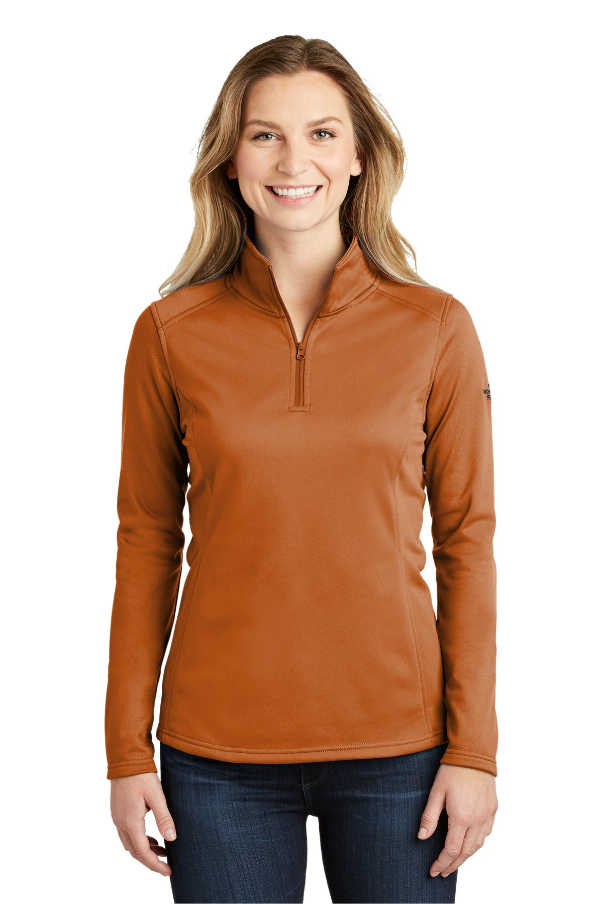 The North Face Ladies Tech 1/4-Zip Fleece. NF0A3LHC Corporate Apparel Sweatshirts & Fleece
