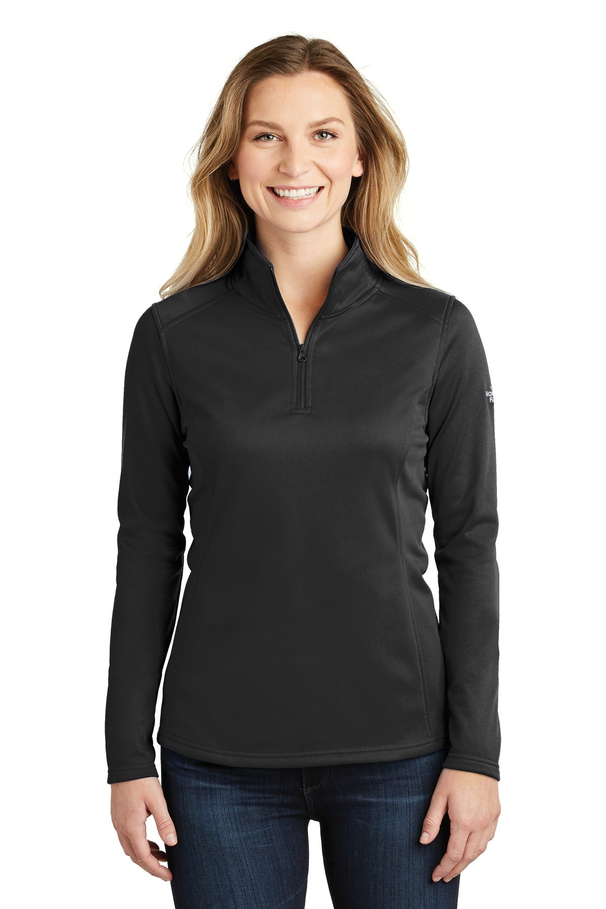 The North Face Ladies Tech 1/4-Zip Fleece. NF0A3LHC Corporate Apparel Sweatshirts & Fleece