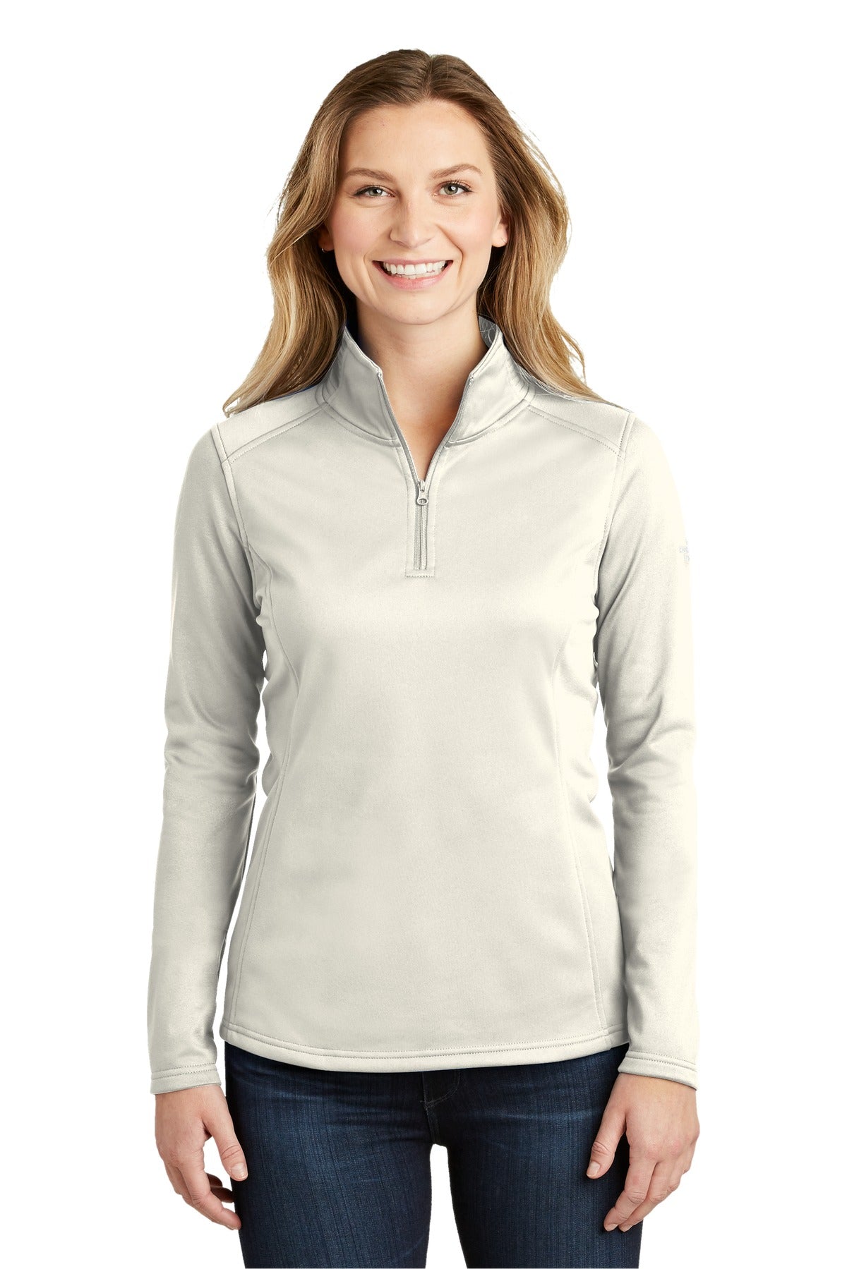 The North Face Ladies Tech 1/4-Zip Fleece. NF0A3LHC Corporate Apparel Sweatshirts & Fleece