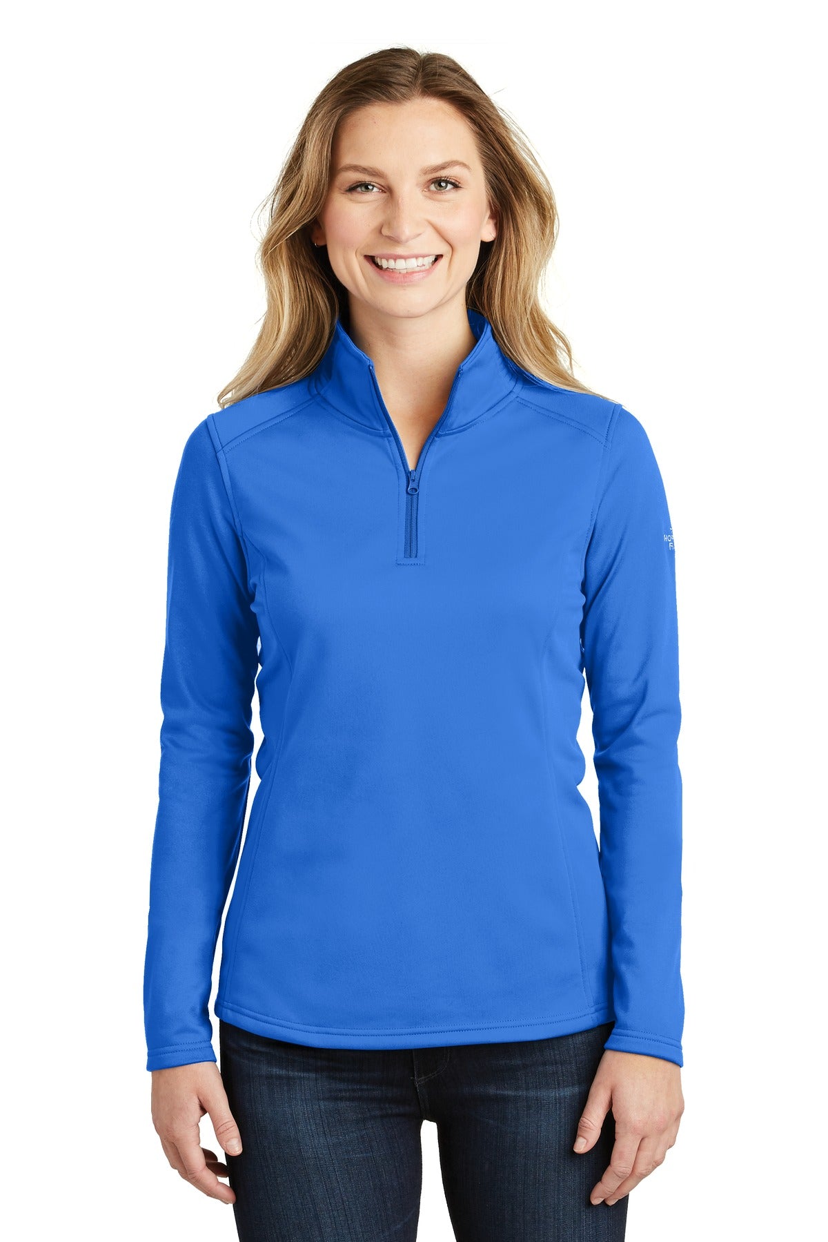 The North Face Ladies Tech 1/4-Zip Fleece. NF0A3LHC Corporate Apparel Sweatshirts & Fleece