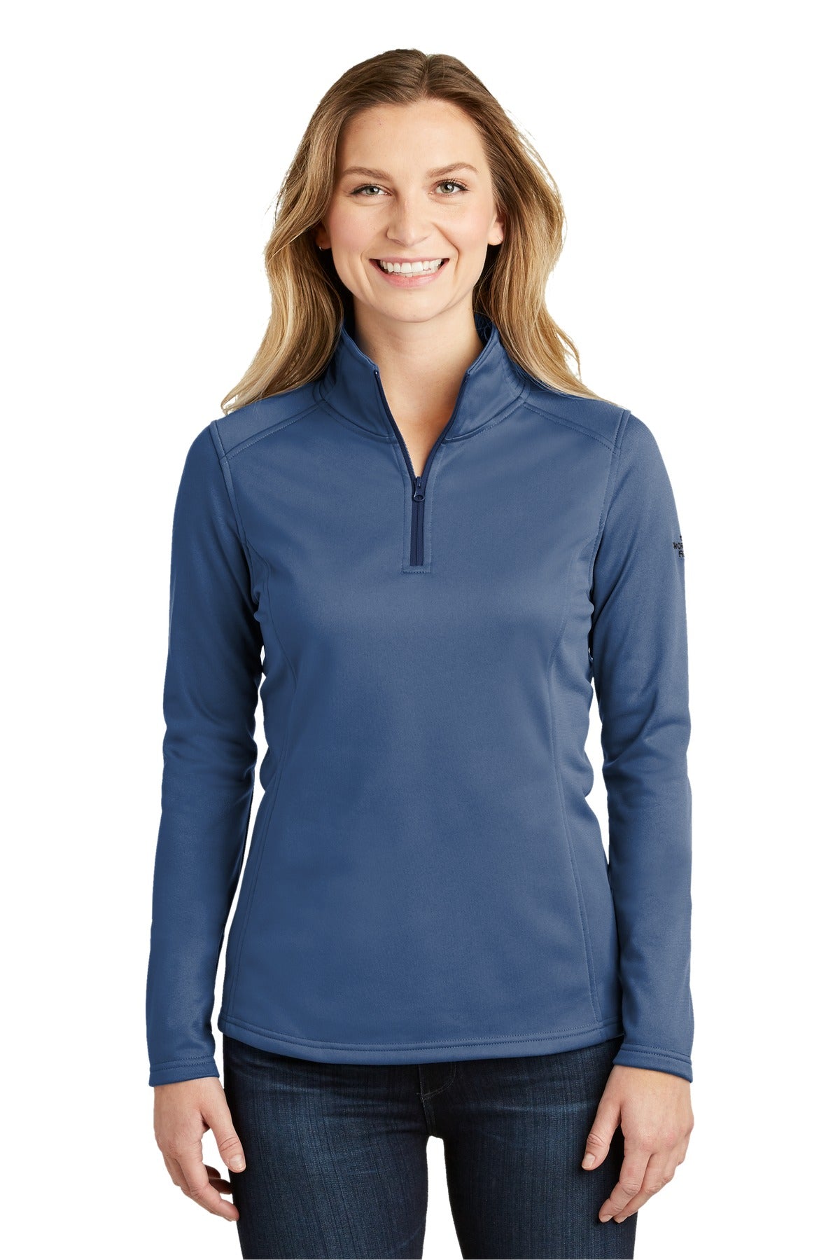 The North Face Ladies Tech 1/4-Zip Fleece. NF0A3LHC Corporate Apparel Sweatshirts & Fleece