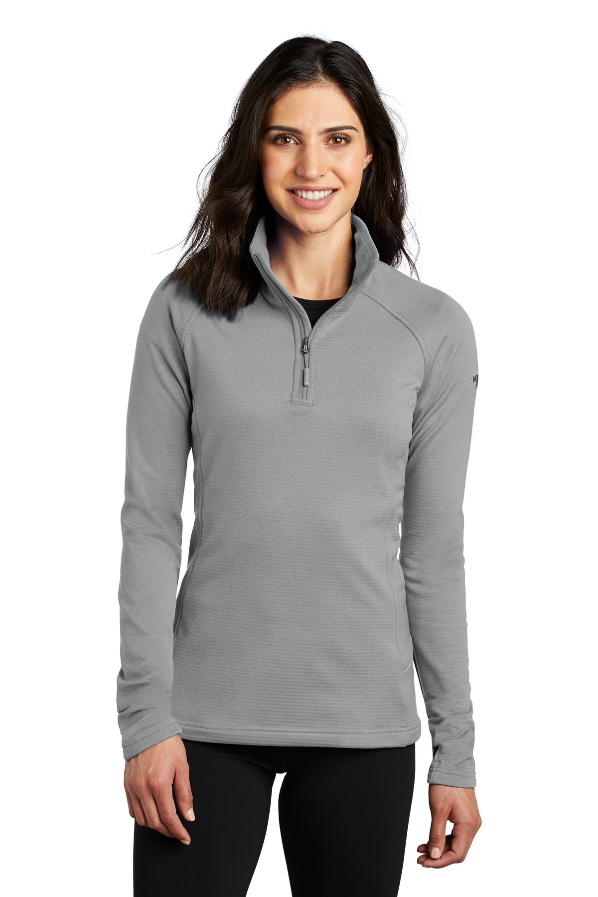The North Face Ladies Mountain Peaks 1/4-Zip Fleece Pullover. NF0A47FC Corporate Apparel Sweatshirts & Fleece
