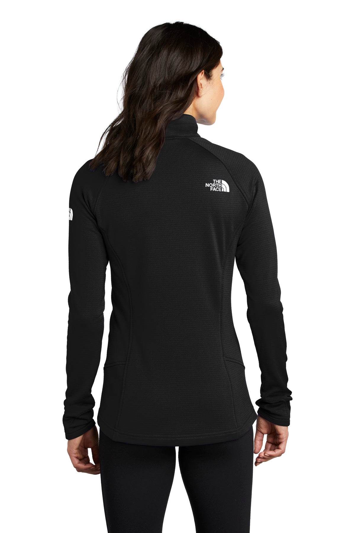 The North Face Ladies Mountain Peaks 1/4-Zip Fleece Pullover. NF0A47FC Corporate Apparel Sweatshirts & Fleece