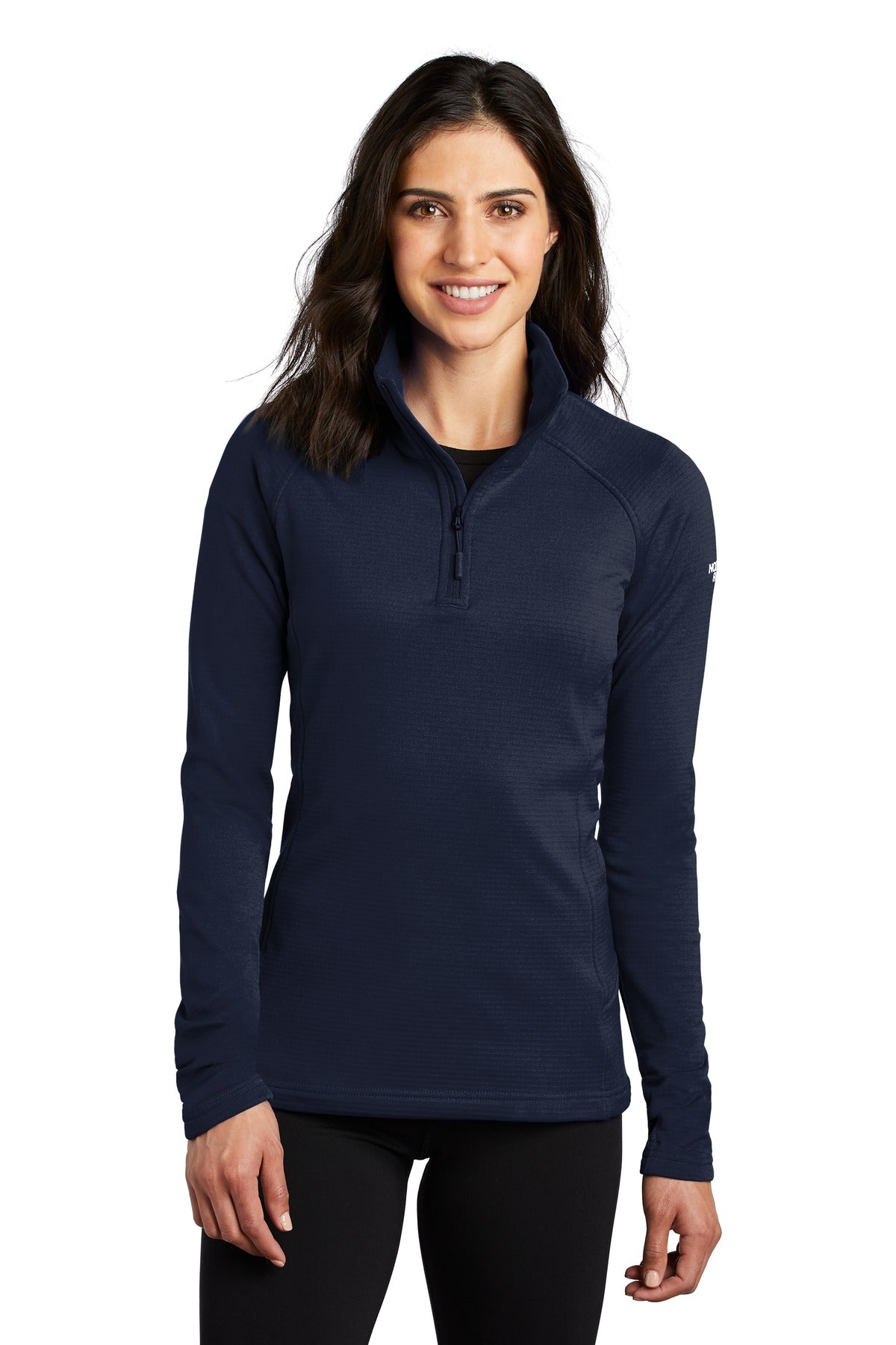The North Face Ladies Mountain Peaks 1/4-Zip Fleece Pullover. NF0A47FC Corporate Apparel Sweatshirts & Fleece