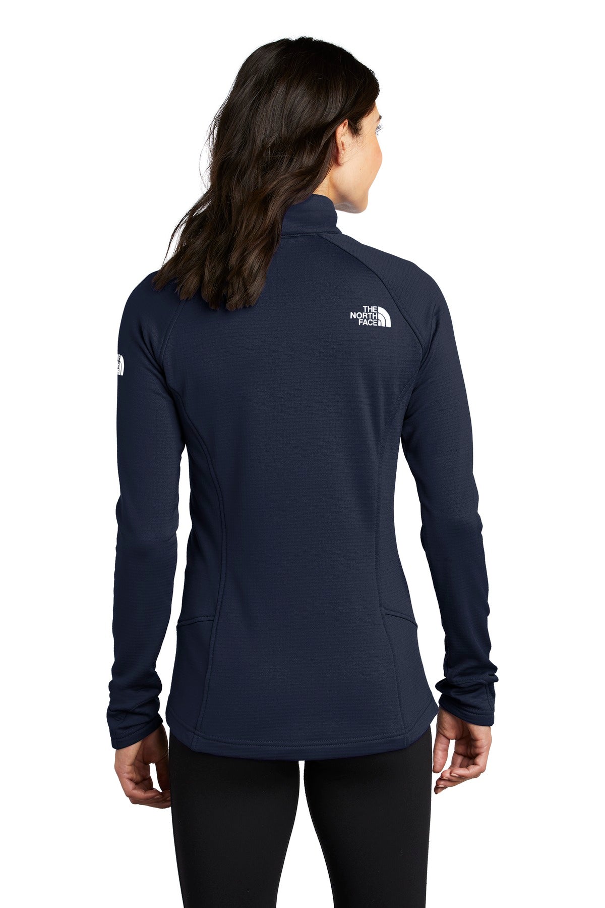 The North Face Ladies Mountain Peaks 1/4-Zip Fleece Pullover. NF0A47FC Corporate Apparel Sweatshirts & Fleece