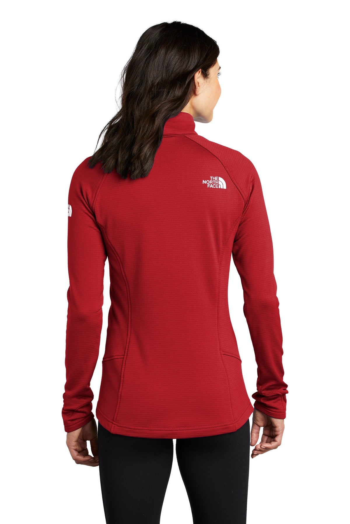 The North Face Ladies Mountain Peaks 1/4-Zip Fleece Pullover. NF0A47FC Corporate Apparel Sweatshirts & Fleece