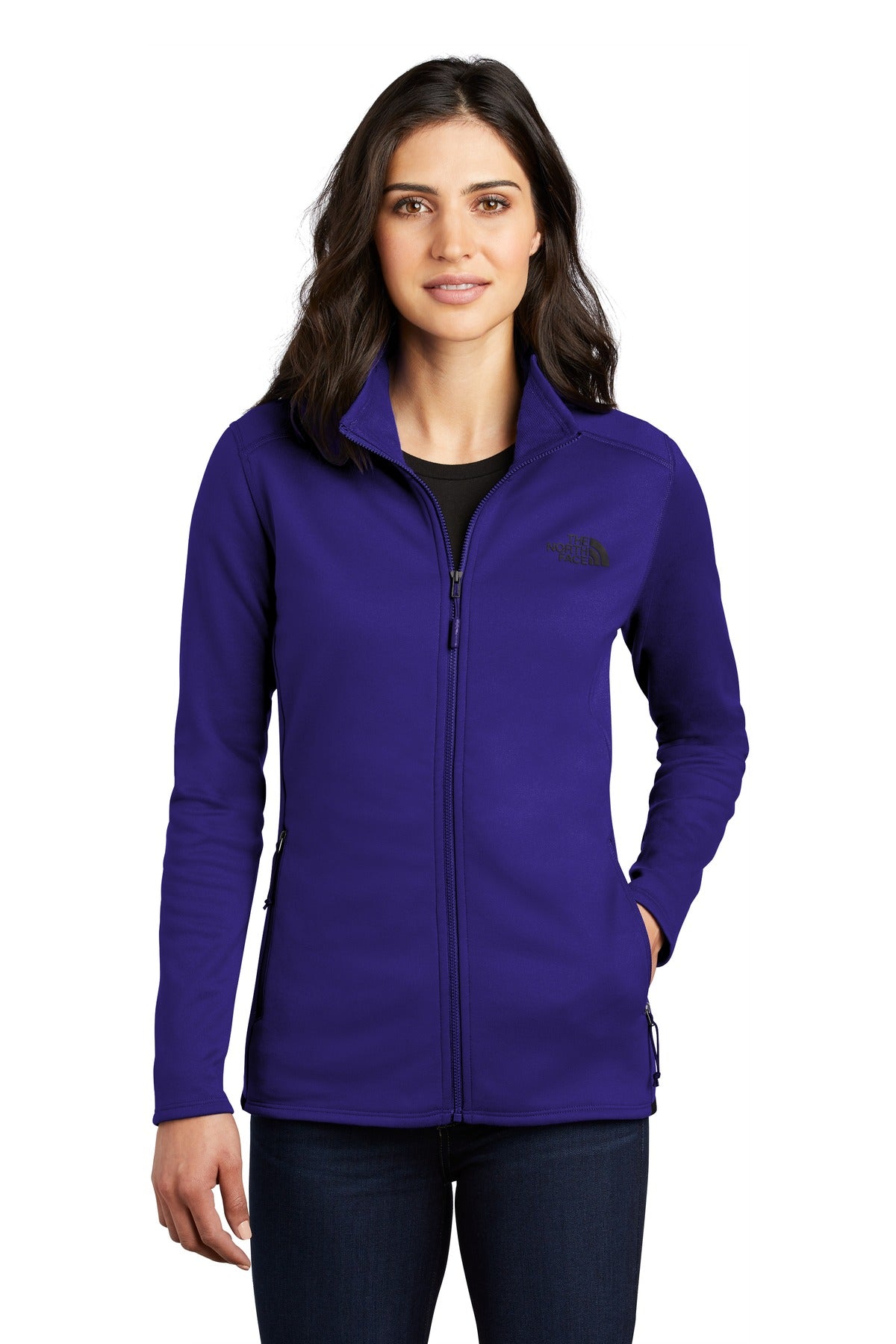 The North Face Ladies Skyline Full-Zip Fleece Jacket. NF0A47F6 Corporate Apparel Jackets & Vests