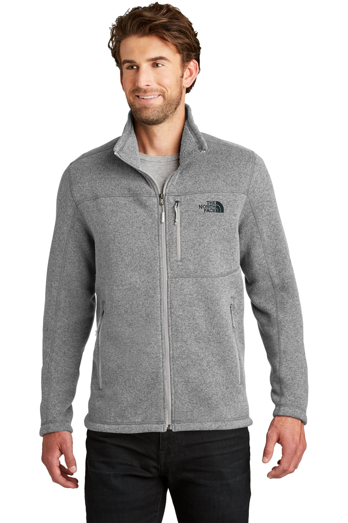 The North Face Men's Sweater Fleece Jacket. NF0A3LH7 Corporate Apparel Jackets & Vests