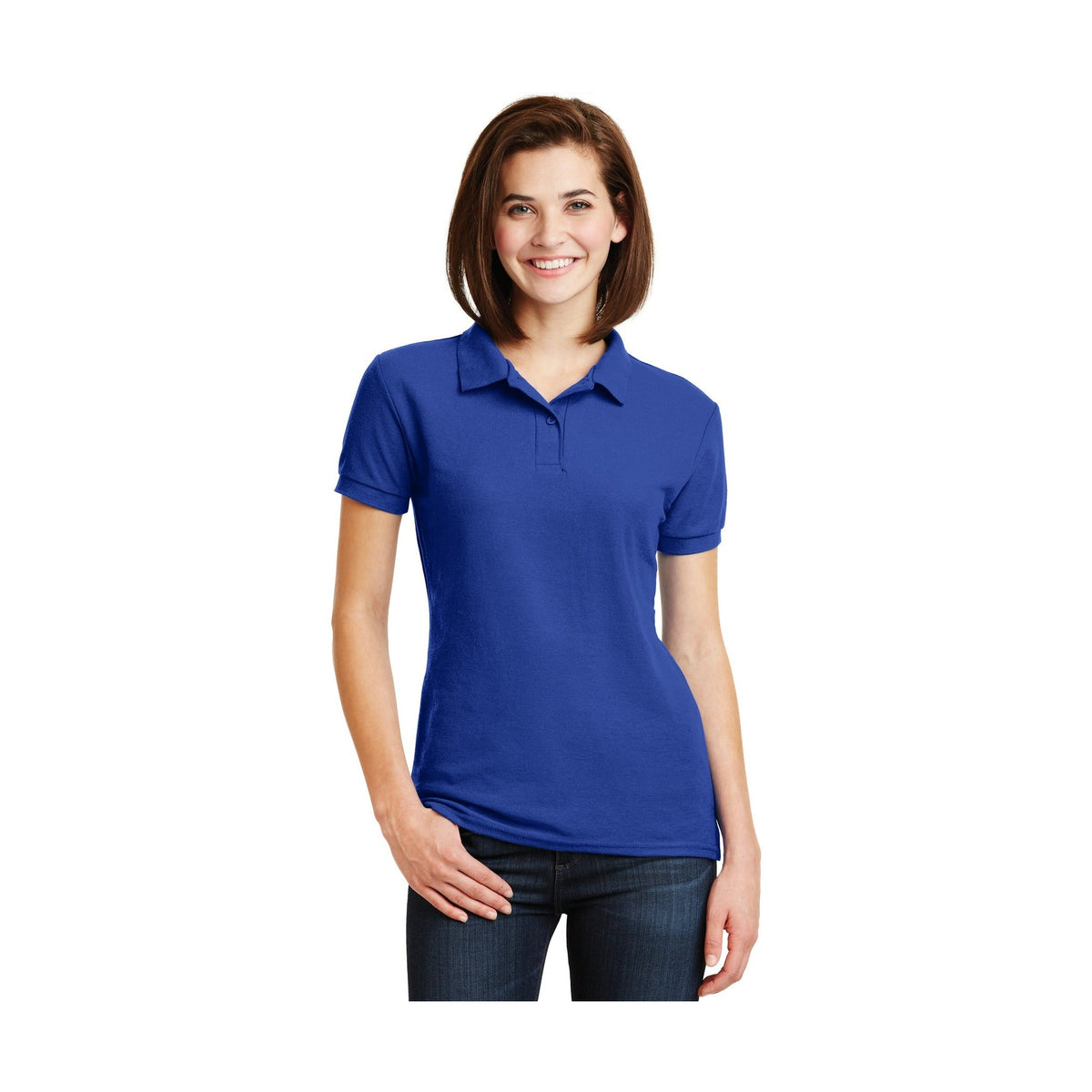 Gildan Women's DryBlend 6-Ounce Double Pique Sport Shirt