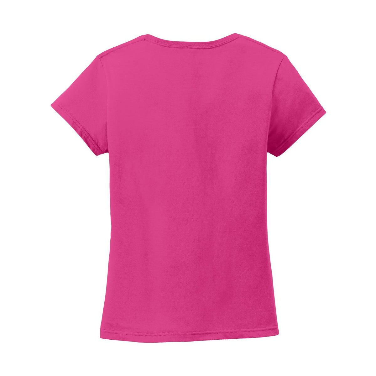Anvil Women's 100% Combed Ring Spun Cotton V-Neck T-Shirt-4