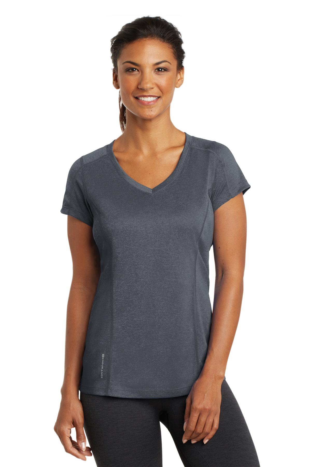 OGIO ENDURANCE Ladies Pulse V-Neck T-Shirt. LOE320 Corporate Apparel Shirts & Tops