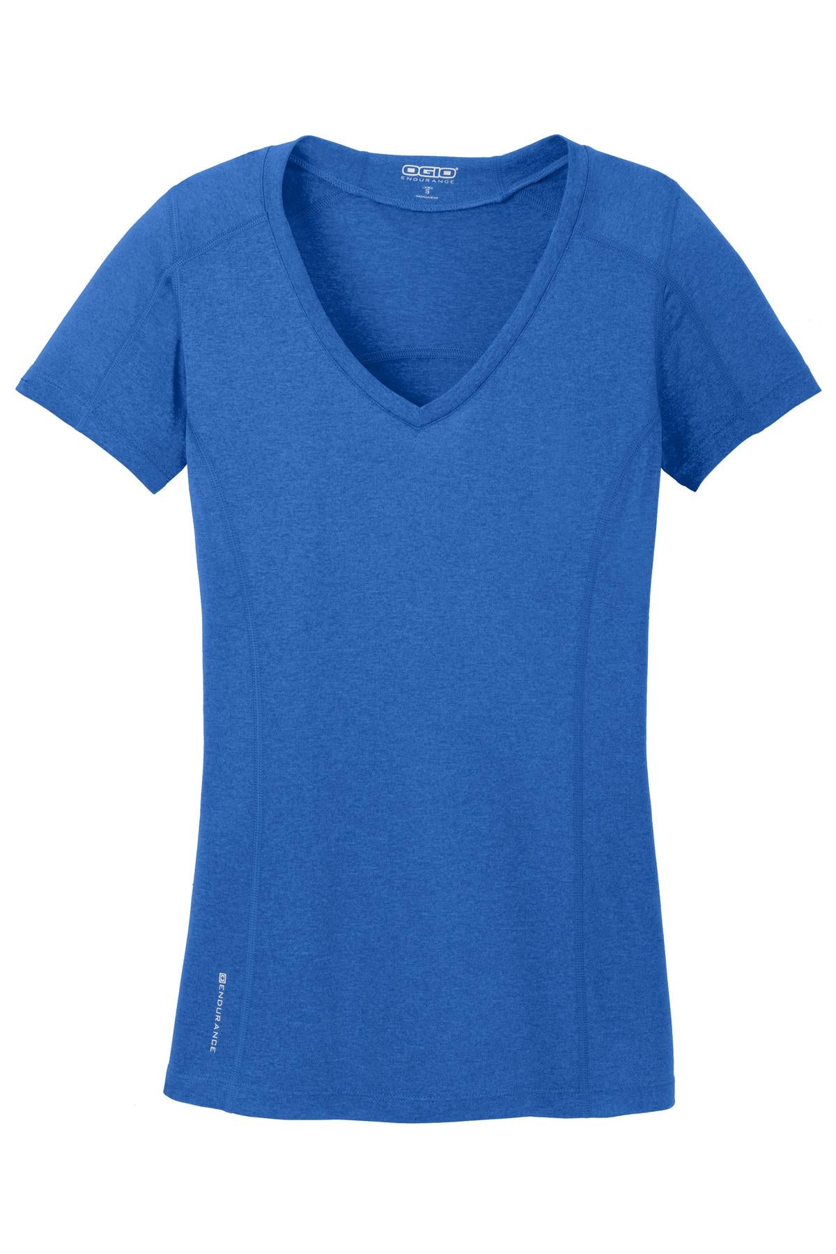 OGIO ENDURANCE Ladies Pulse V-Neck T-Shirt. LOE320 Corporate Apparel Shirts & Tops