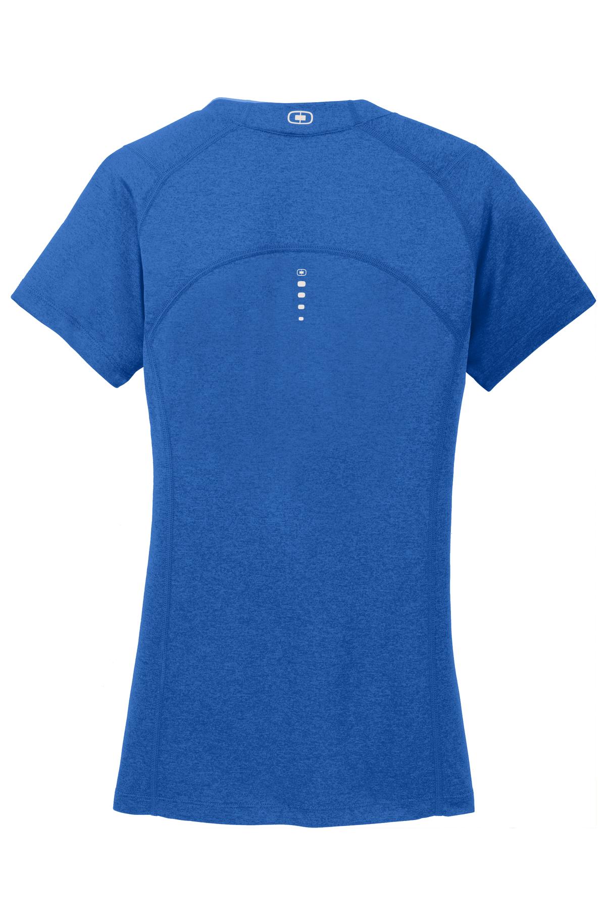 OGIO ENDURANCE Ladies Pulse V-Neck T-Shirt. LOE320 Corporate Apparel Shirts & Tops