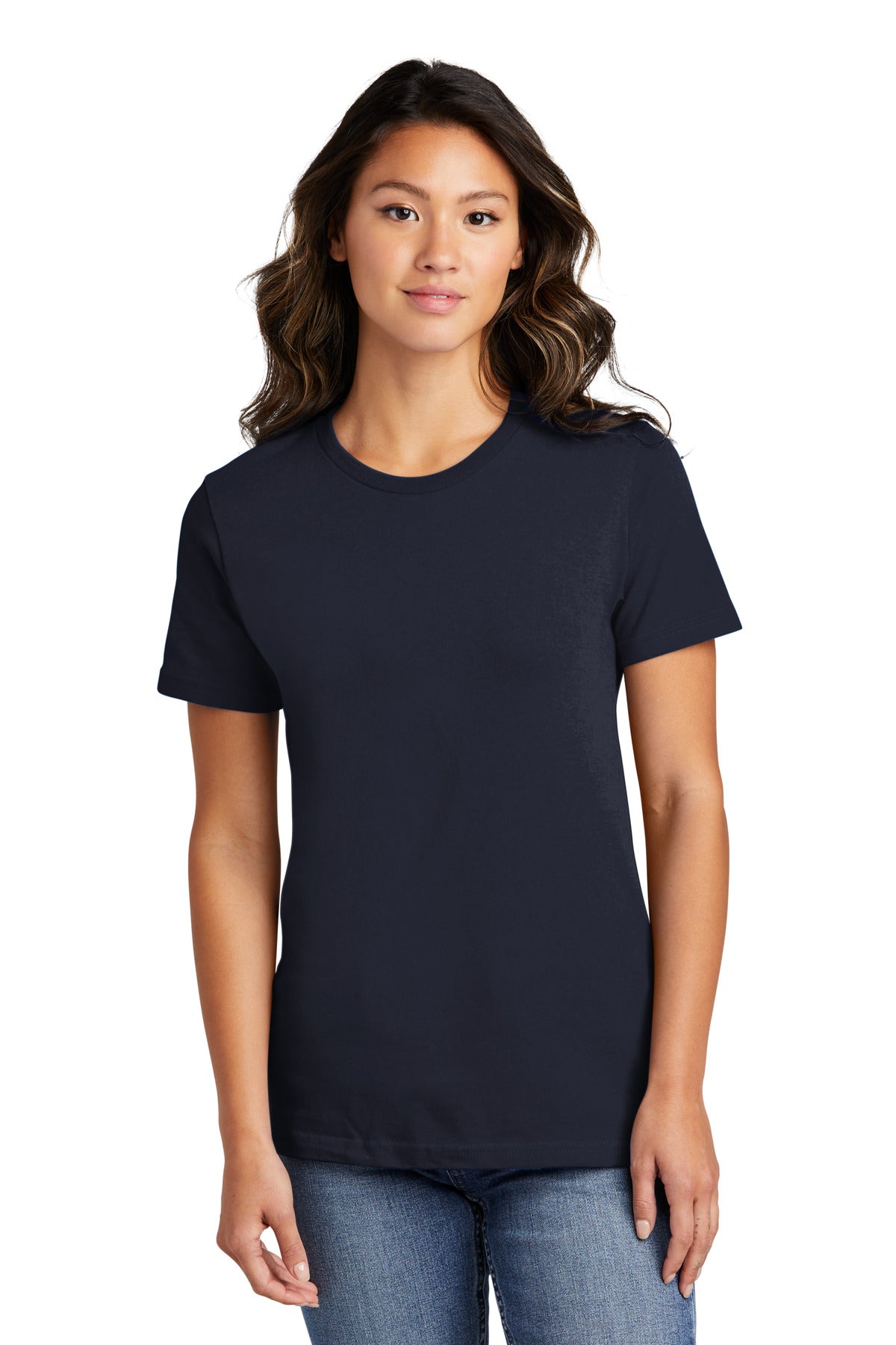 Port & Company Women's Ring Spun Cotton Tee LPC150 Womens Apparel Shirts & Tops