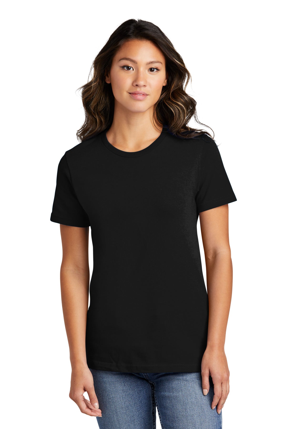 Port & Company Women's Ring Spun Cotton Tee LPC150 Womens Apparel Shirts & Tops