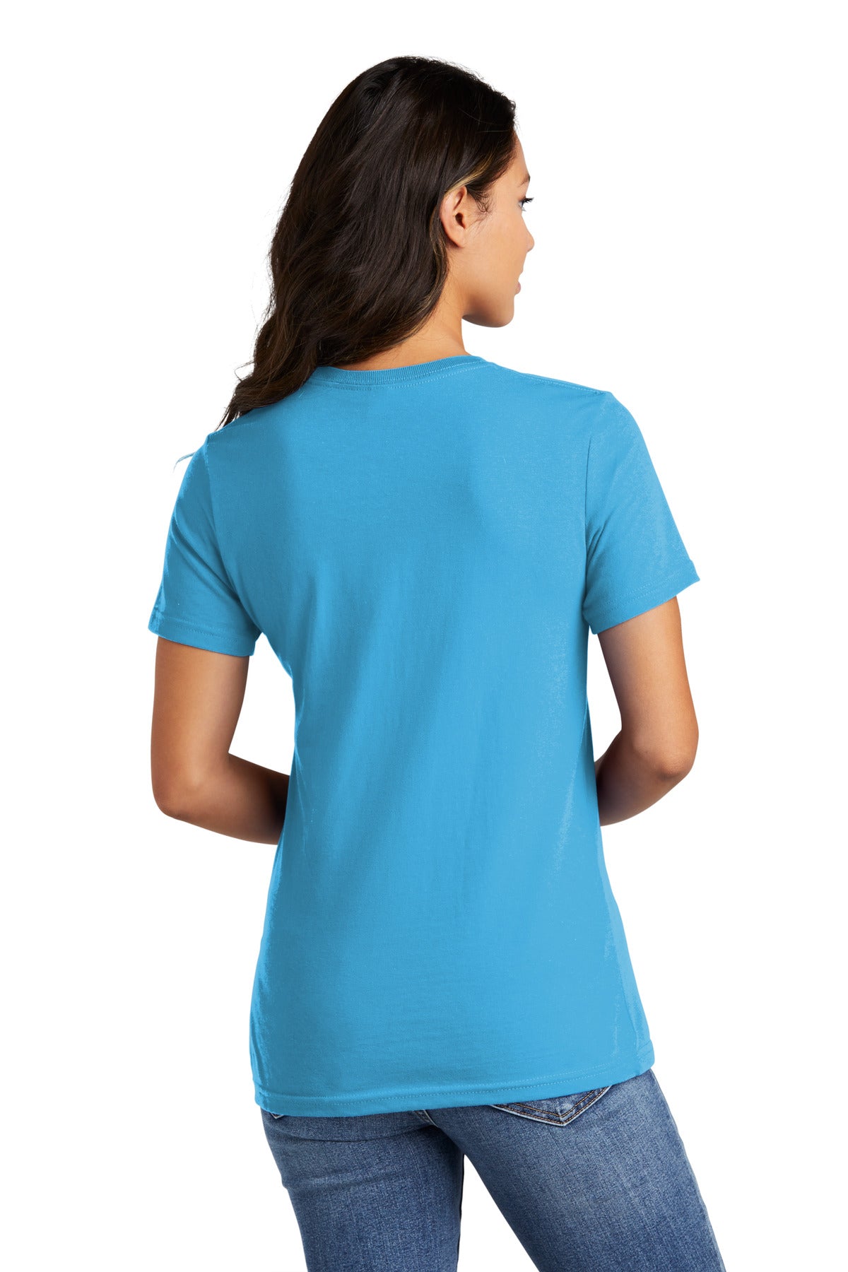 Port & Company Women's Ring Spun Cotton Tee LPC150 Womens Apparel Shirts & Tops