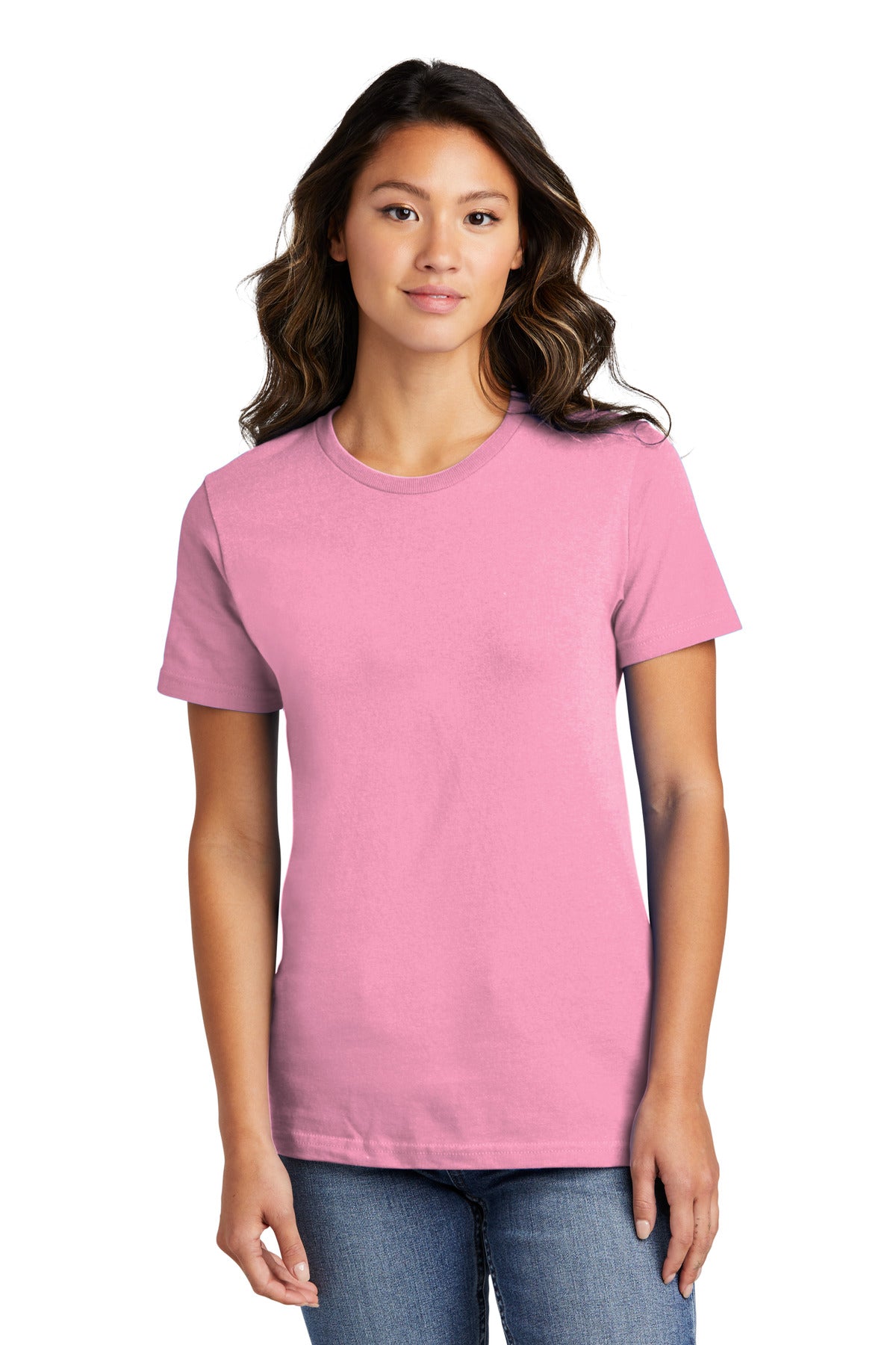 Port & Company Women's Ring Spun Cotton Tee LPC150 Womens Apparel Shirts & Tops