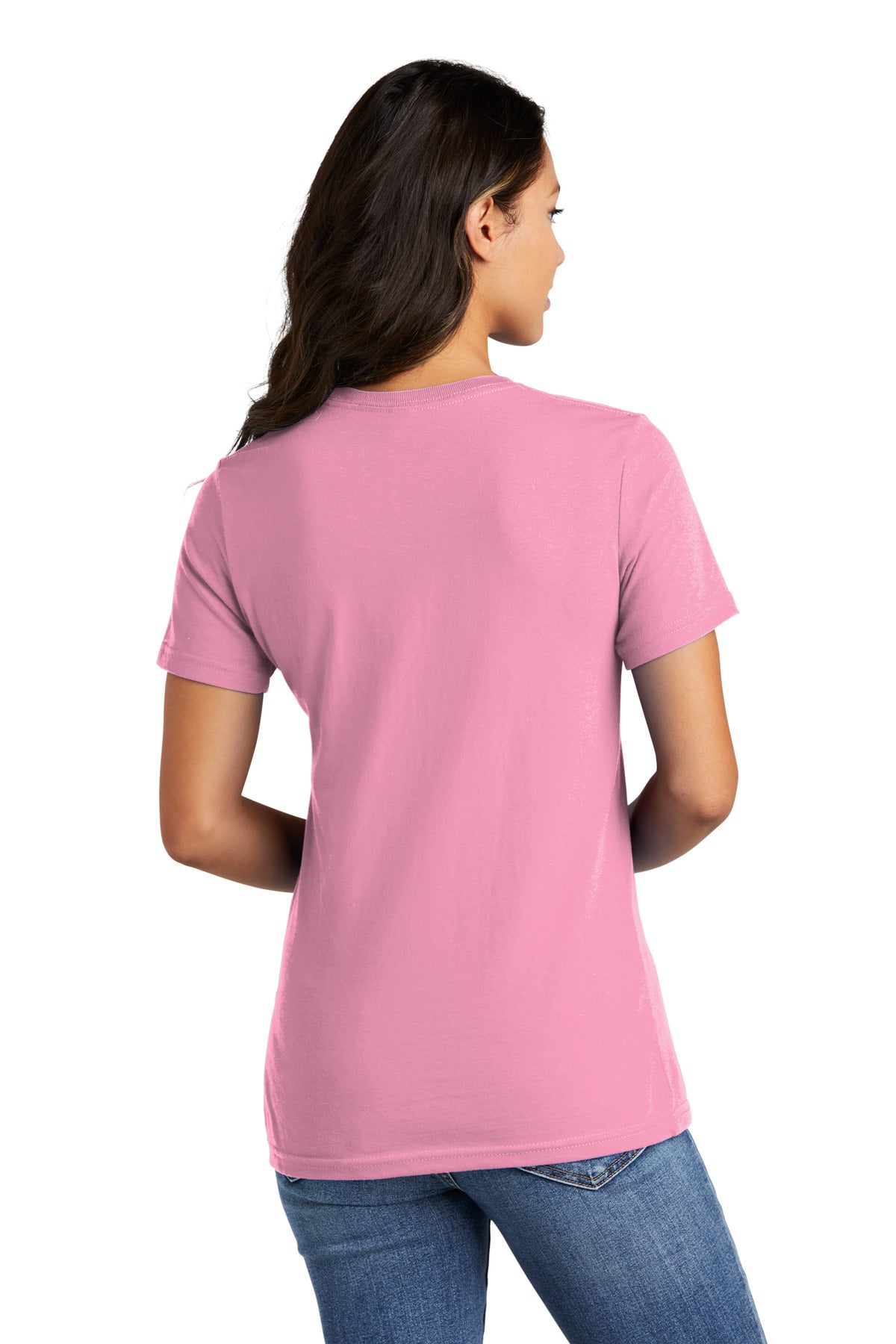 Port & Company Women's Ring Spun Cotton Tee LPC150 Womens Apparel Shirts & Tops