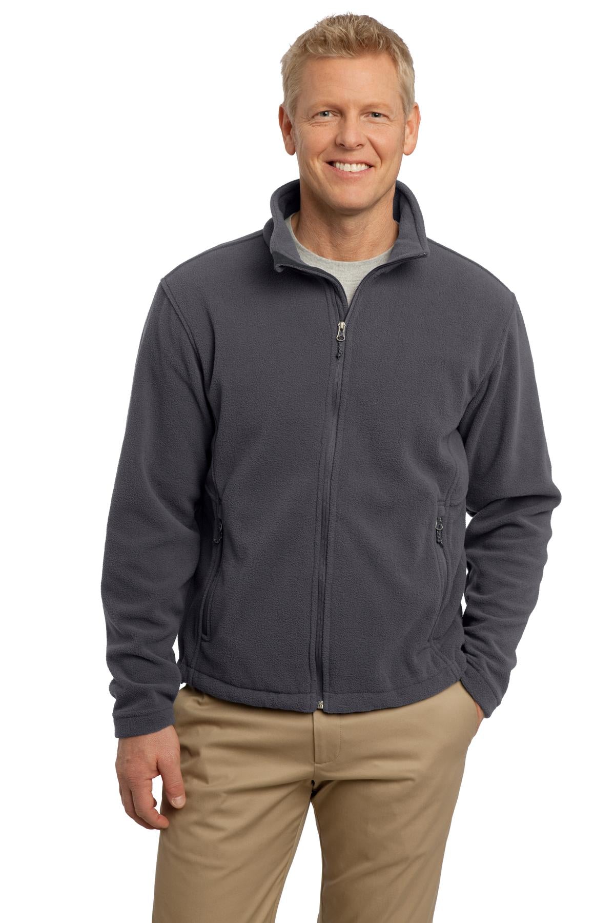 Port Authority Men's Tall Value Fleece Jacket. TLF217 Mens Apparel Sweatshirts & Fleece