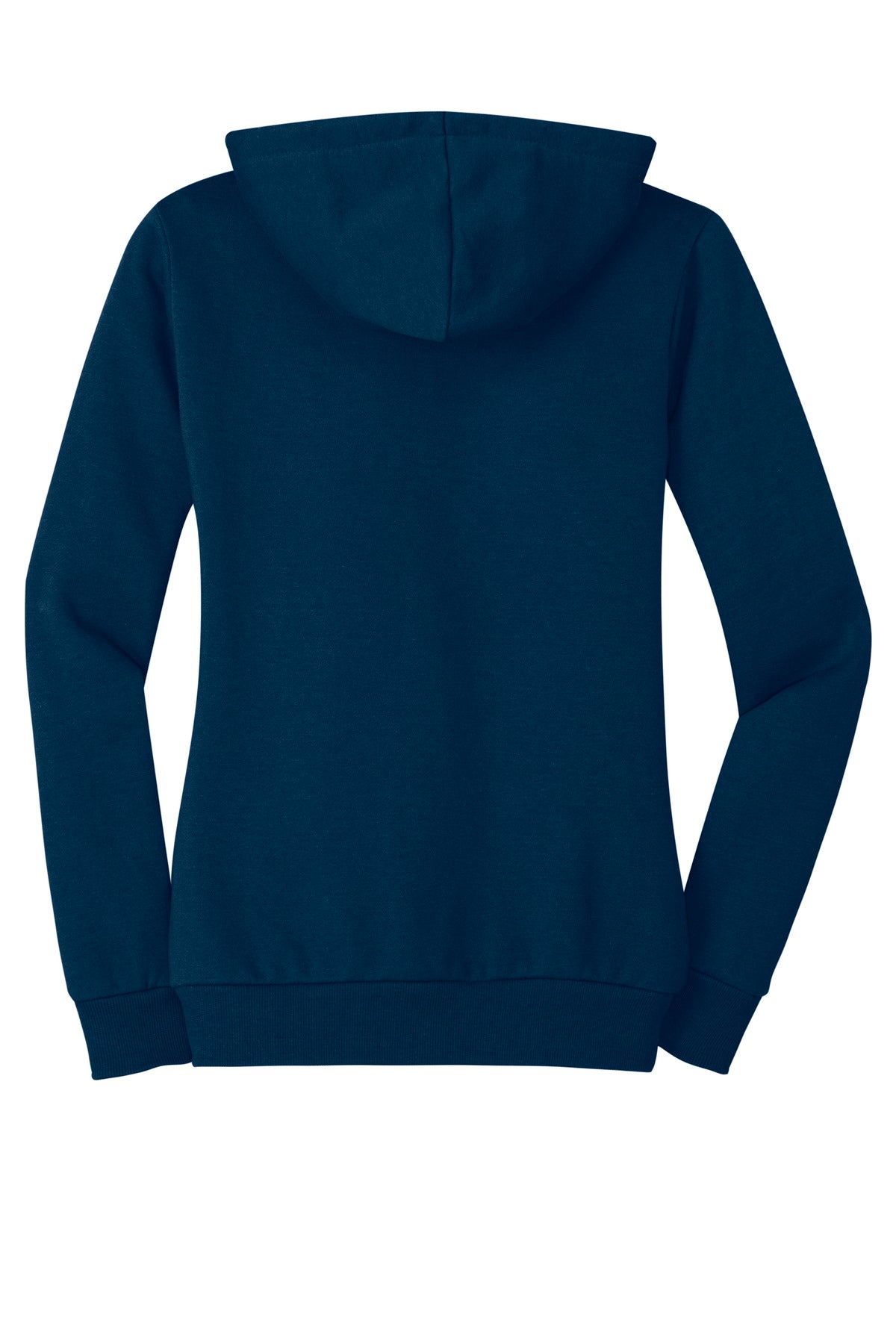 District Juniors Core Fleece Full-Zip Hoodie. DT290 Womens Apparel Sweatshirts & Fleece