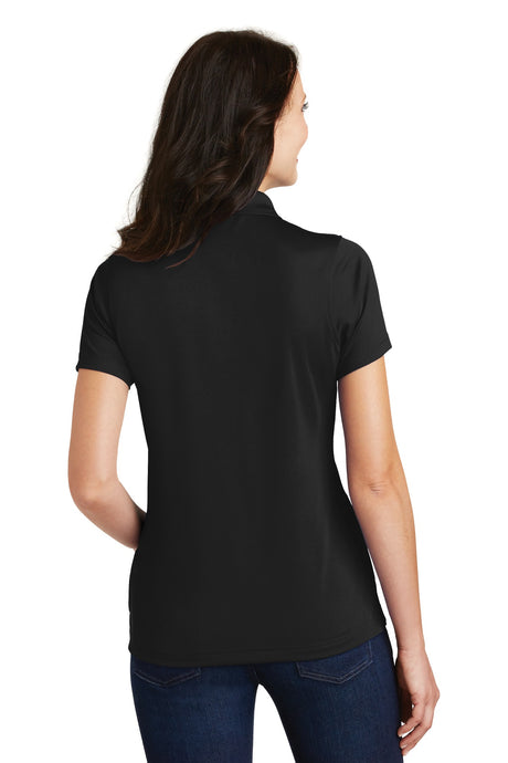 Port Authority Ladies Poly-Charcoal Blend Pique Polo. L497 Womens Apparel Shirts & Tops