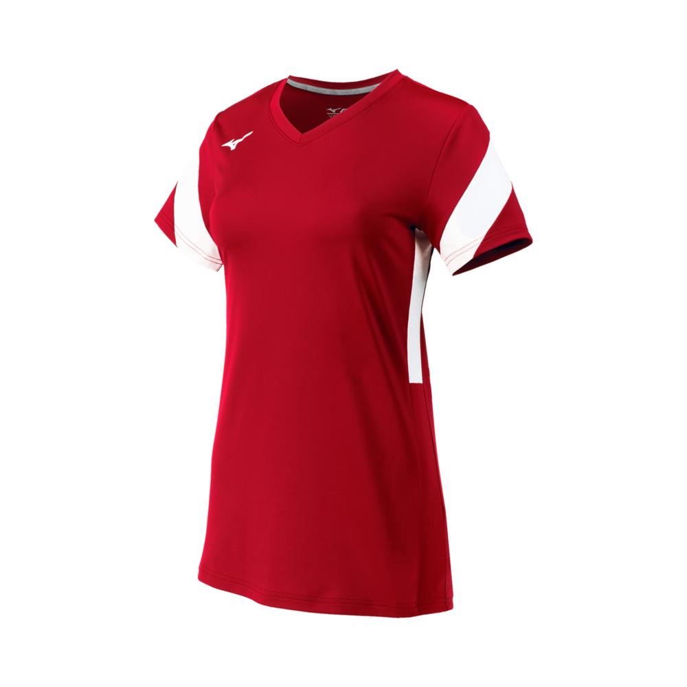 Mizuno Women's Balboa 6 Short Sleeve Volleyball Jersey Volleyball Apparel All