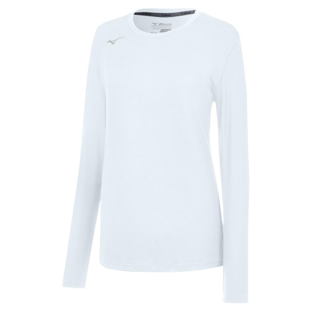Mizuno Women's Long Sleeve Attack Tee Volleyball Apparel All