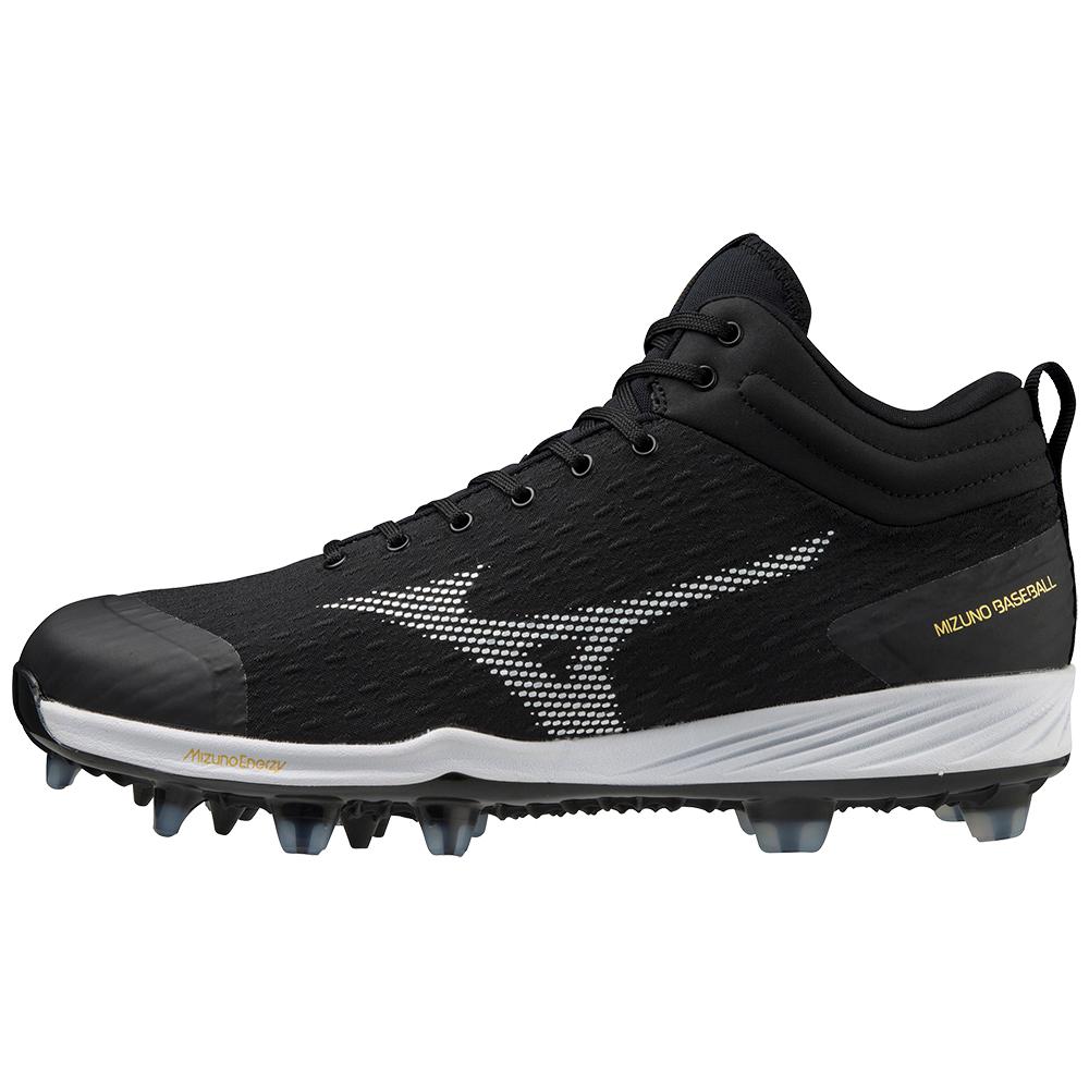 Mizuno Dominant 4 Mid TPU Men's Molded Baseball Cleat Baseball Footwear Adult