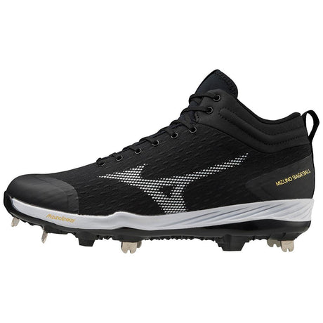 Mizuno Dominant 4 Mid Men's Metal Baseball Cleat Baseball Footwear Adult