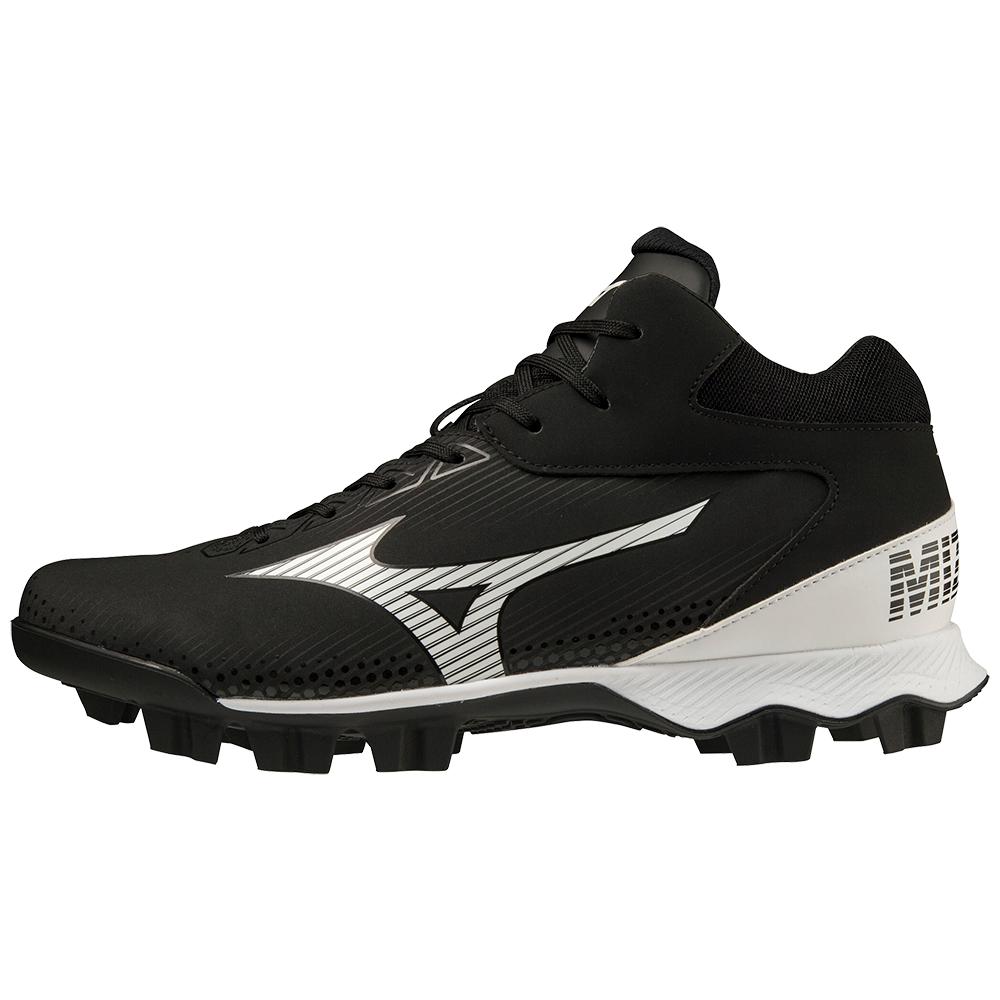 Mizuno Wave Lightrevo TPU Men's Molded Mid Baseball Cleat Baseball Footwear Adult