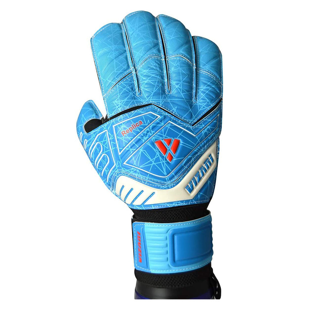 Vizari Replica F.P. Goalkeeper Gloves w/ Finger Support Soccer Goalie Gloves Adult