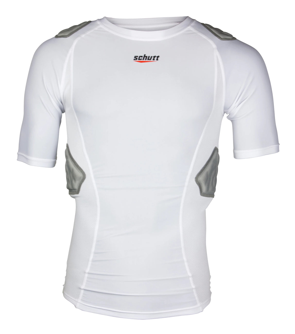 Schutt Adult Integrated Padded Football Compression Shirt Football Padded Shirts Adult