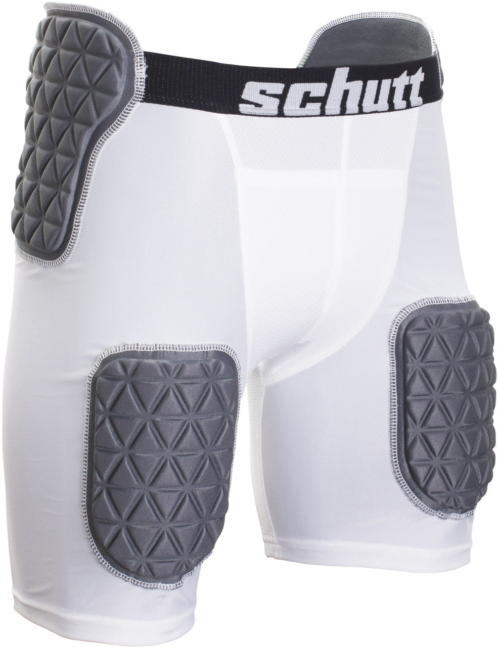 Schutt ProTech All-In-One Adult Football Integrated 5-Pad Girdle Football Girdles Adult