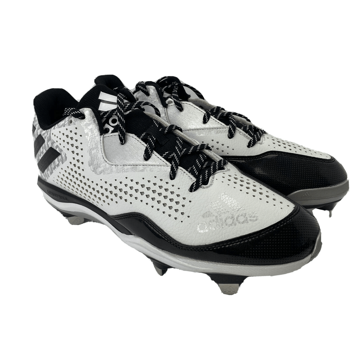 adidas Men's Poweralley 4 Low Metal Baseball Cleats Baseball Footwear Adult