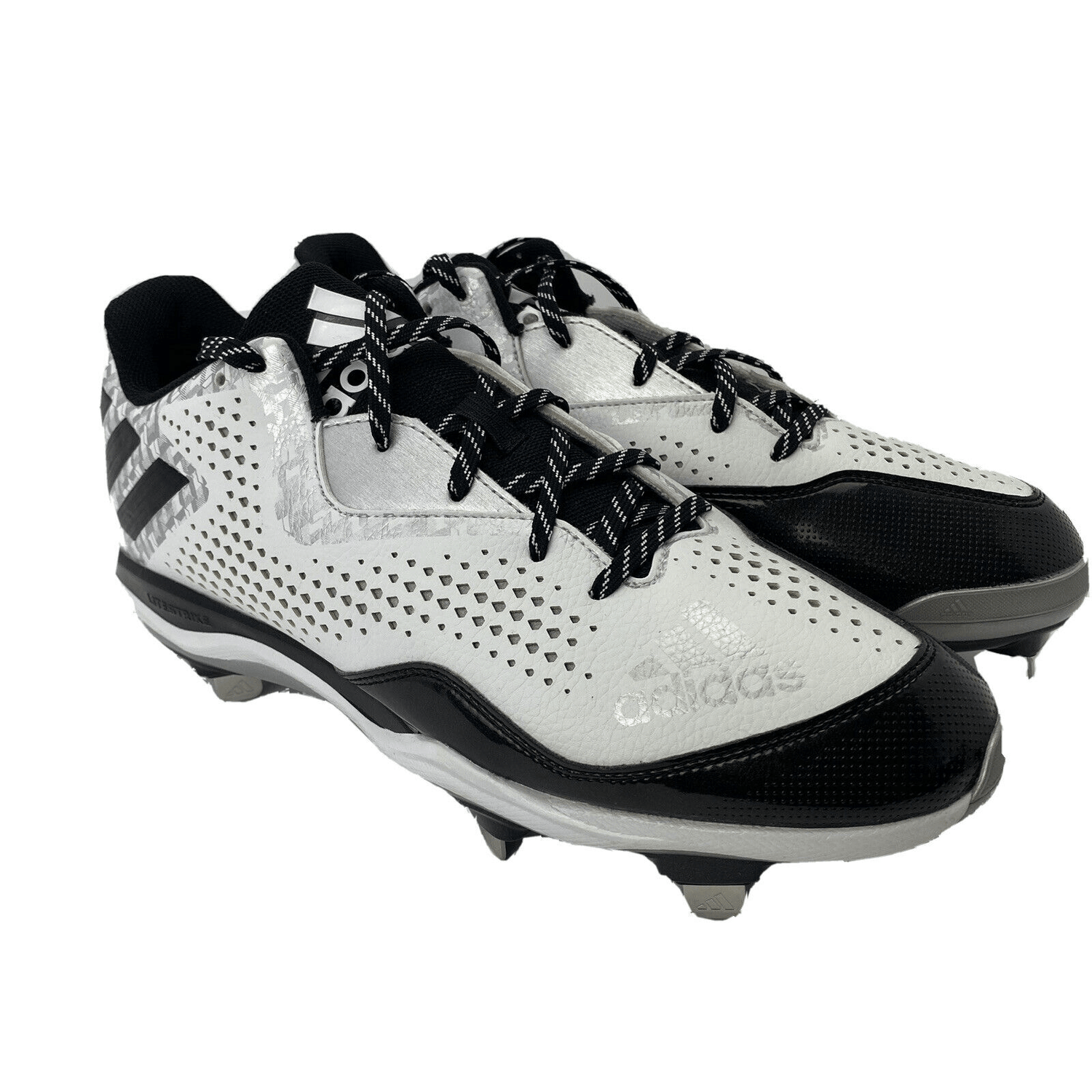 adidas Men's Poweralley 4 Low Metal Baseball Cleats Baseball Footwear Adult