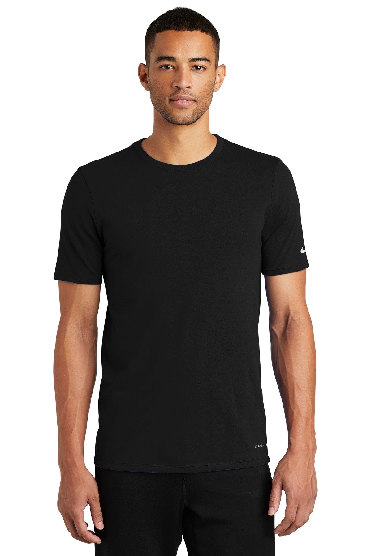 Nike Men's Dri-FIT Cotton/Poly Tee. NKBQ5231 Corporate Apparel Shirts & Tops