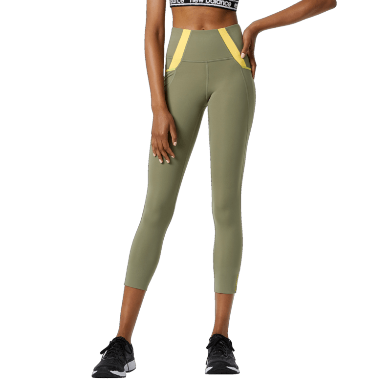 New Balance Women's Shape Shield 7/8 High Rise Pocket Tight Womens Apparel Pants & Sweatpants