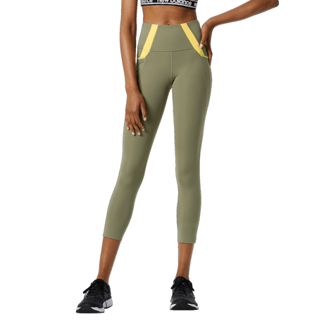 New Balance Women's Shape Shield 7/8 High Rise Pocket Tight Womens Apparel Pants & Sweatpants