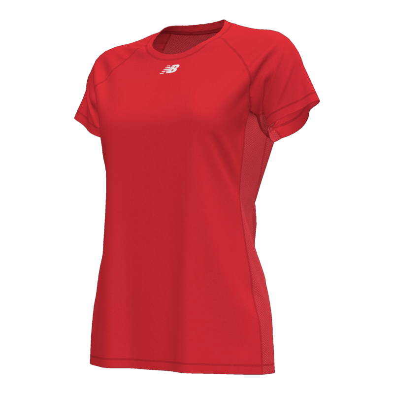 New Balance Women's Raglan Tech Tee Womens Apparel Shirts & Tops