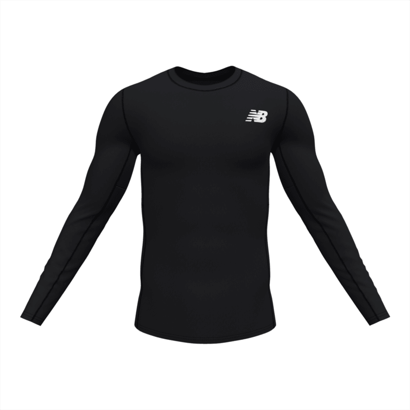 New Balance Men's Baselayer Long Sleeve Top Mens Apparel Shirts & Tops