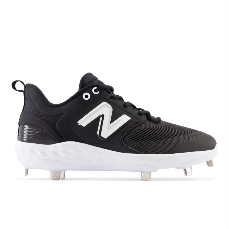 New Balance Men's Fresh Foam X 3000 V6 Metal Baseball Cleat - L3000BK6 Baseball Footwear Adult