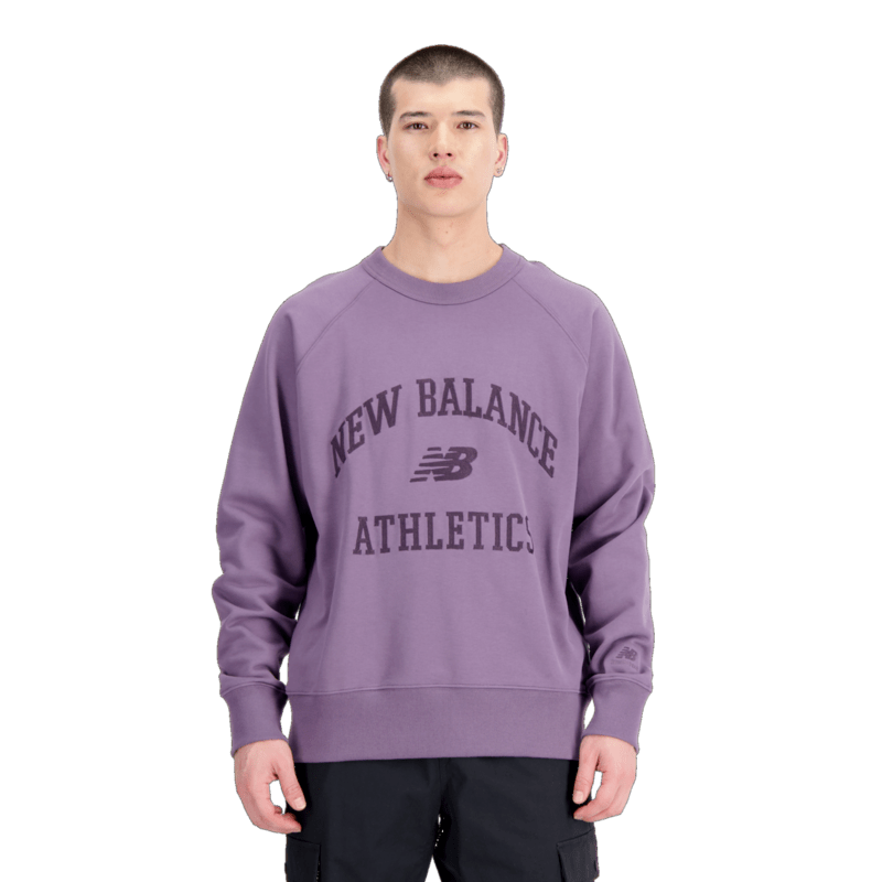 New Balance Men's Athletics Varsity Fleece Crewneck Mens Apparel Sweatshirts & Fleece