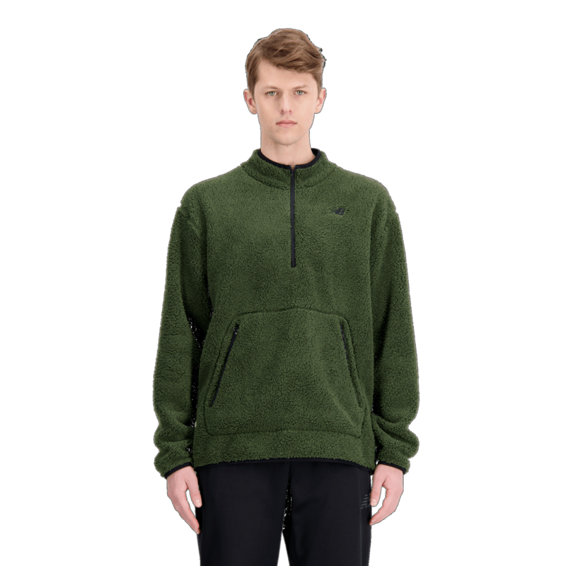 New Balance Men's R.W. Tech Sherpa Pullover Mens Apparel Sweatshirts & Fleece