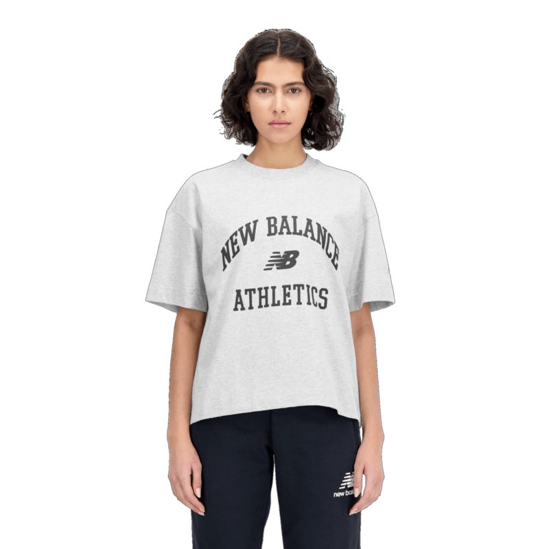 New Balance Women's Athletics Varsity Boxy T-Shirt Womens Apparel Shirts & Tops