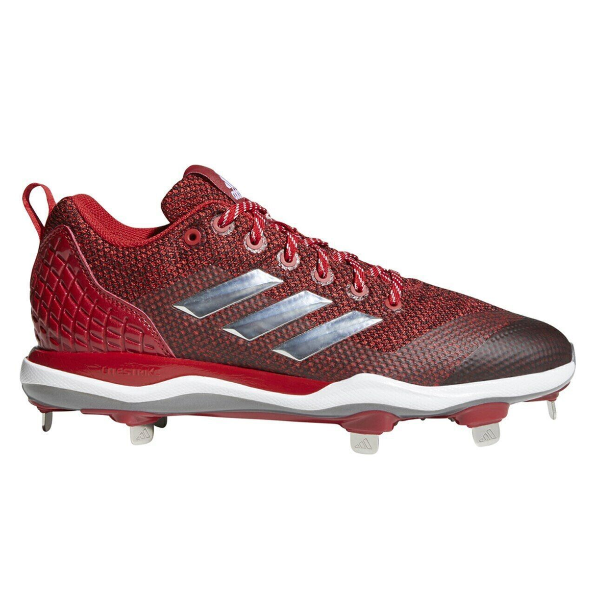 adidas Men's PowerAlley 5 Metal Baseball Cleats Baseball Footwear Adult